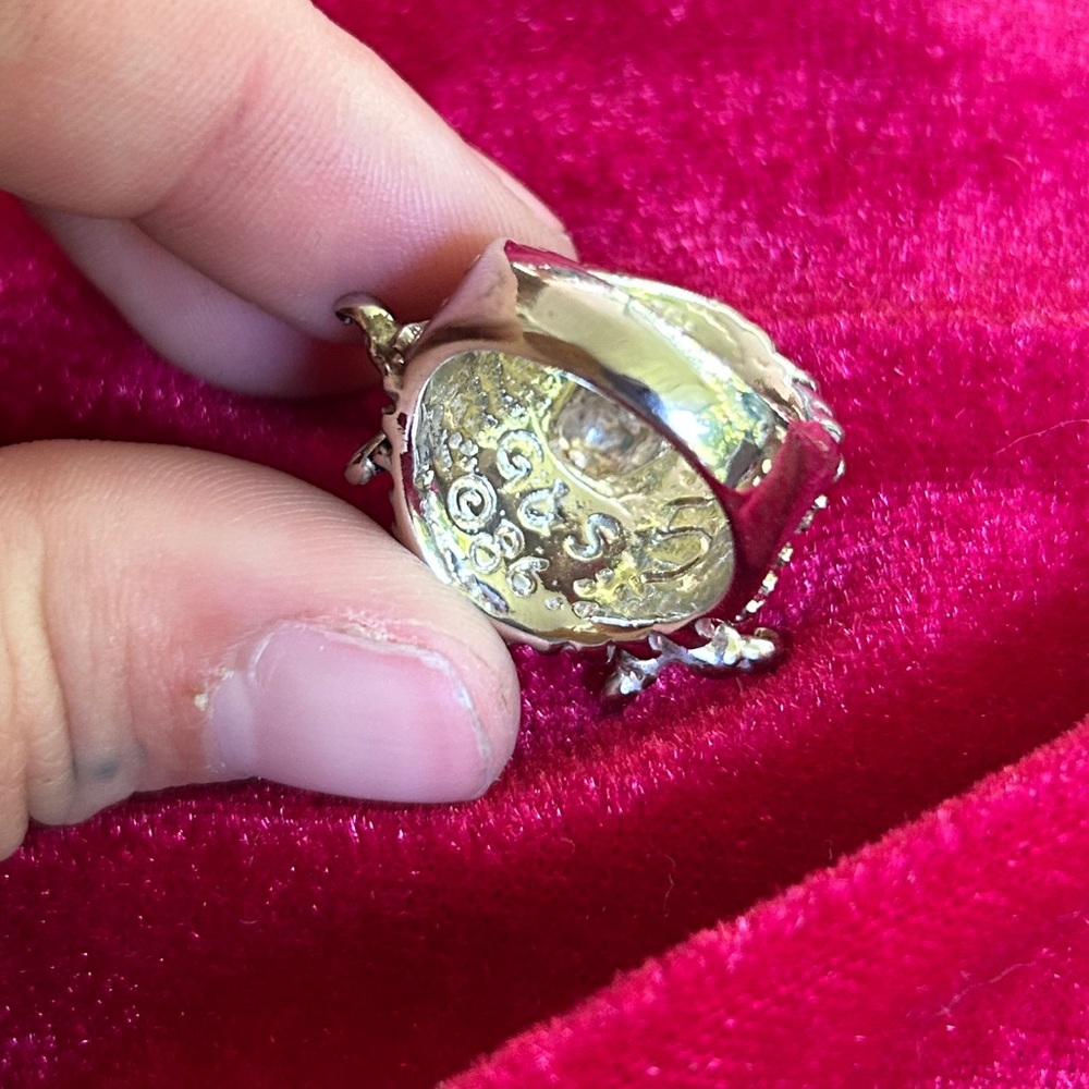 *RARE* VINTAGE G&S 1986 SILVER EAGLE RING EAGLE CLAW RING G&S RING - Picture 5 of 8